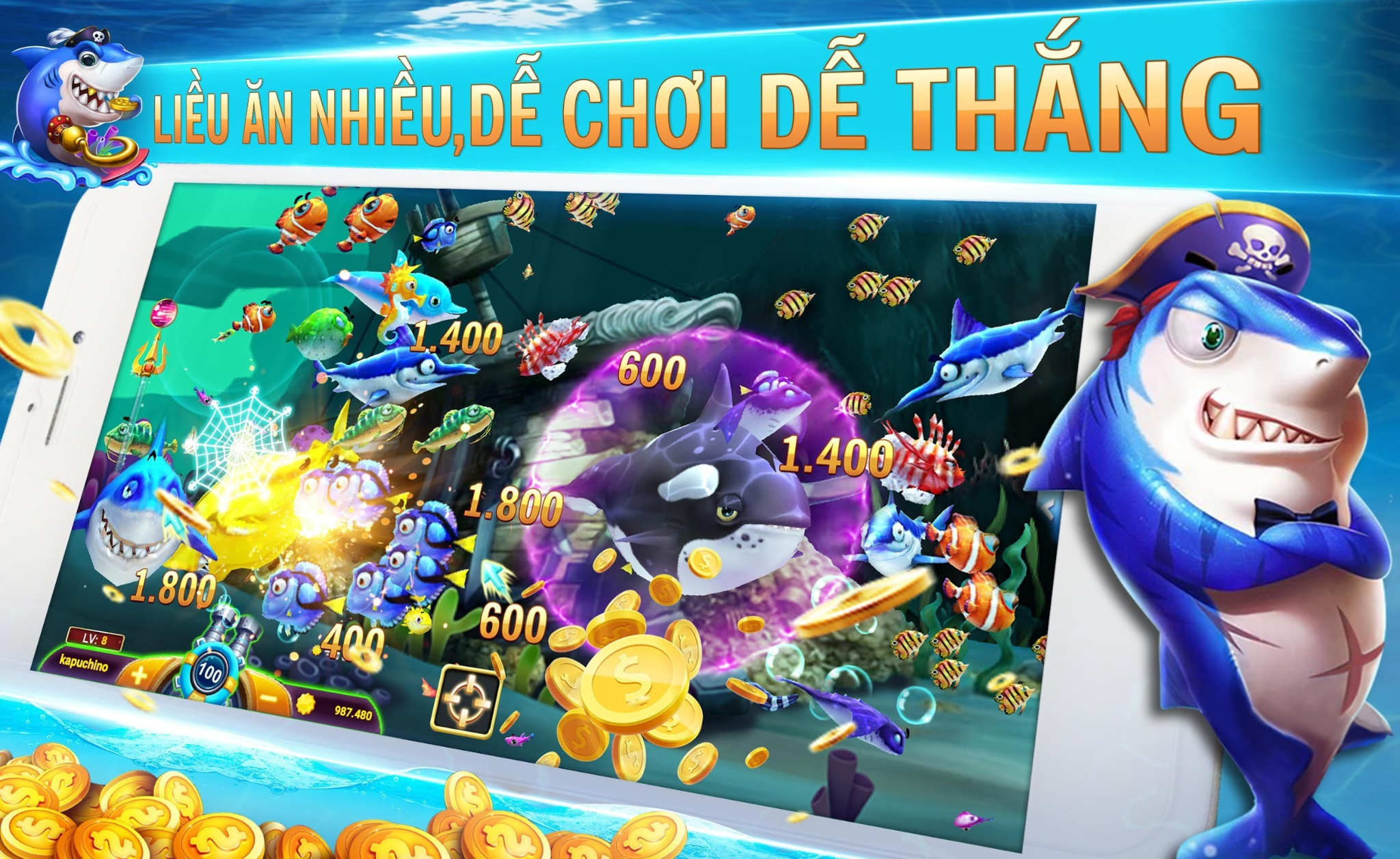 Hướng dẫn tải game bắn cá 3d đổi thưởng tại S6